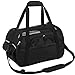 Kaka mall Sac Transport Chat porté Main ou Épaule pour Chiot Chaton Panier Transport Chat pour Voyage en Avion Train Voiture Avion Homologué(M Noir)