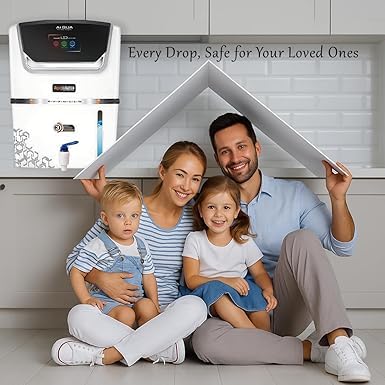 Image of Aqua X pure AI White 10-Stage Advance Purification | RO+LED UV+UF+Copper & Zinc Booster | Smart LED Indicator with 12L Storage Tank | 1 Year Warranty | Ideal for Home & Office.