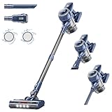 Tryseek Cordless Vacuum Cleaner, 26kPa Powerful Stick Vacuum with 2 Suction Modes, 45 Mins Runtime, Lightweight & Ultra-Quiet Vacuum Cleaners for Home Hardwood Floor Low-Pile Carpet Pet Hair