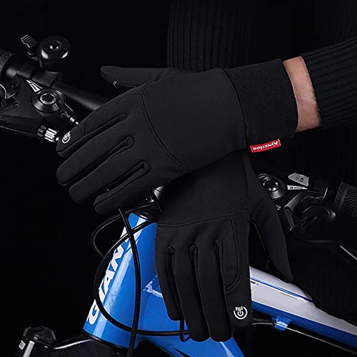 Fancyes Luvas de Ciclismo Térmico Luvas Antiderrapantes de Esportes de Inverno para Caminhada à Prov