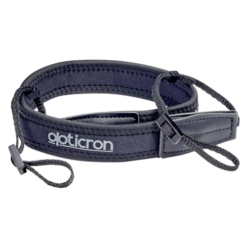 Opticron 31092 28mm Neoprene Binocular Strap (5mm loop), Black, 990x28x2 mm