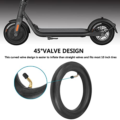 YHTSPORT 2 Pack of 10x2.125 Inner Tube Tires, 10 Inch Inner Tube Replacement Thicken Rubber Tyre - Image 2