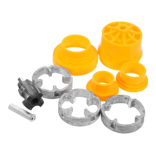 OSALADI Electric Drill Thread Maker 1/2'' 3/4'' Water Pipe Threader Kit Hose Thread Opener Drill for Plumbing