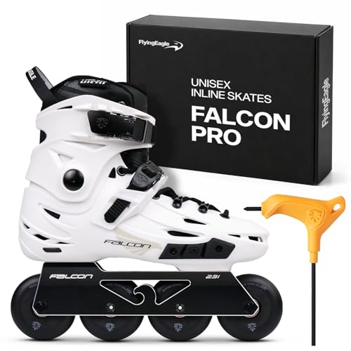 Image of Flying Eagle F6 Falcon Pro Freeskates - Adult Inline Skates for Men & Women, Urban Inline Roller Skates, Performance Skating Shoes, Speed Skates for Outdoor Skating, 11 Size Options