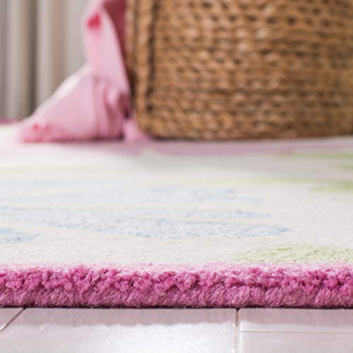 Tapete Decorativo SAFAVIEH 91x152 cm de Lana Hecho a Mano miniatura 5