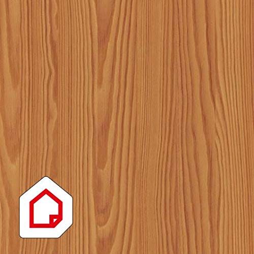 d-c-fix Plastic Self-Adhesive Contact Paper Wood Decor Vinyl Fablon Sticker Wallpaper for Kitchen Furniture Living Room Pine Countryhouse 900mm/m