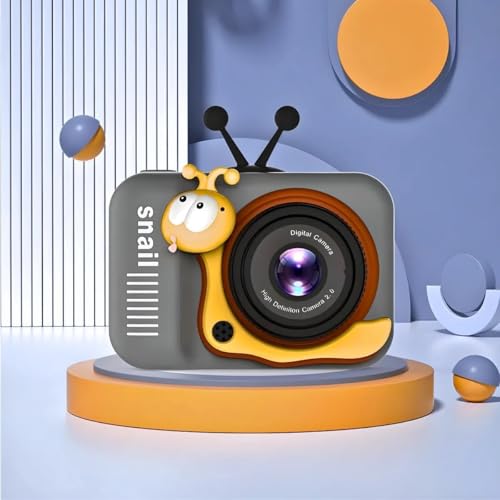 Câmera Fotográfica Digital Infantil com Capa Anti-Queda Estimular a Criatividade, Diversão e Aprendi