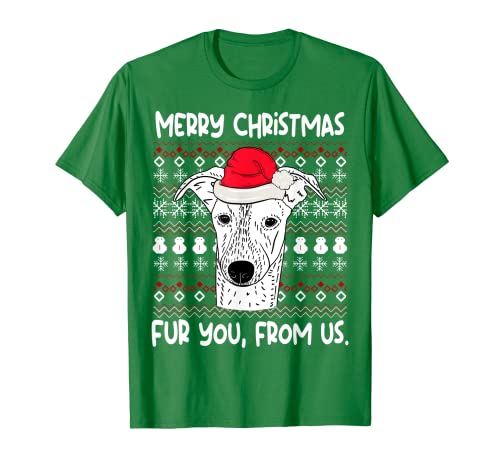 Whippet Christmas Funny Birthday Dog Lover Gifts Camiseta
