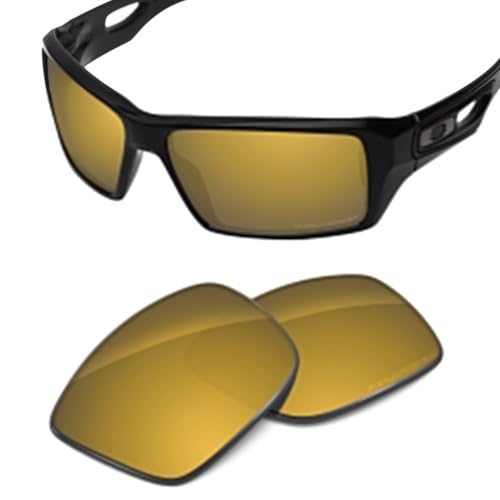 Image of Performance Replacement Lenses Compatible with Oakley Eyepatch 1&2 Polarized Etched