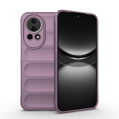 Rfvzubemok Compatible with Huawei nova 13 5G Camera Protection Case Cover,Compatible with Huawei nova 12 5G Shockproof Case Purple