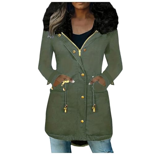 Parka jacket femme manteau long chaud hiver pour stopper le froid et le vent avec style