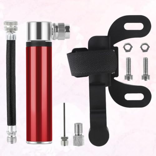 Mini bomba manual de aluminio sin fugas de aire para bicicleta 6