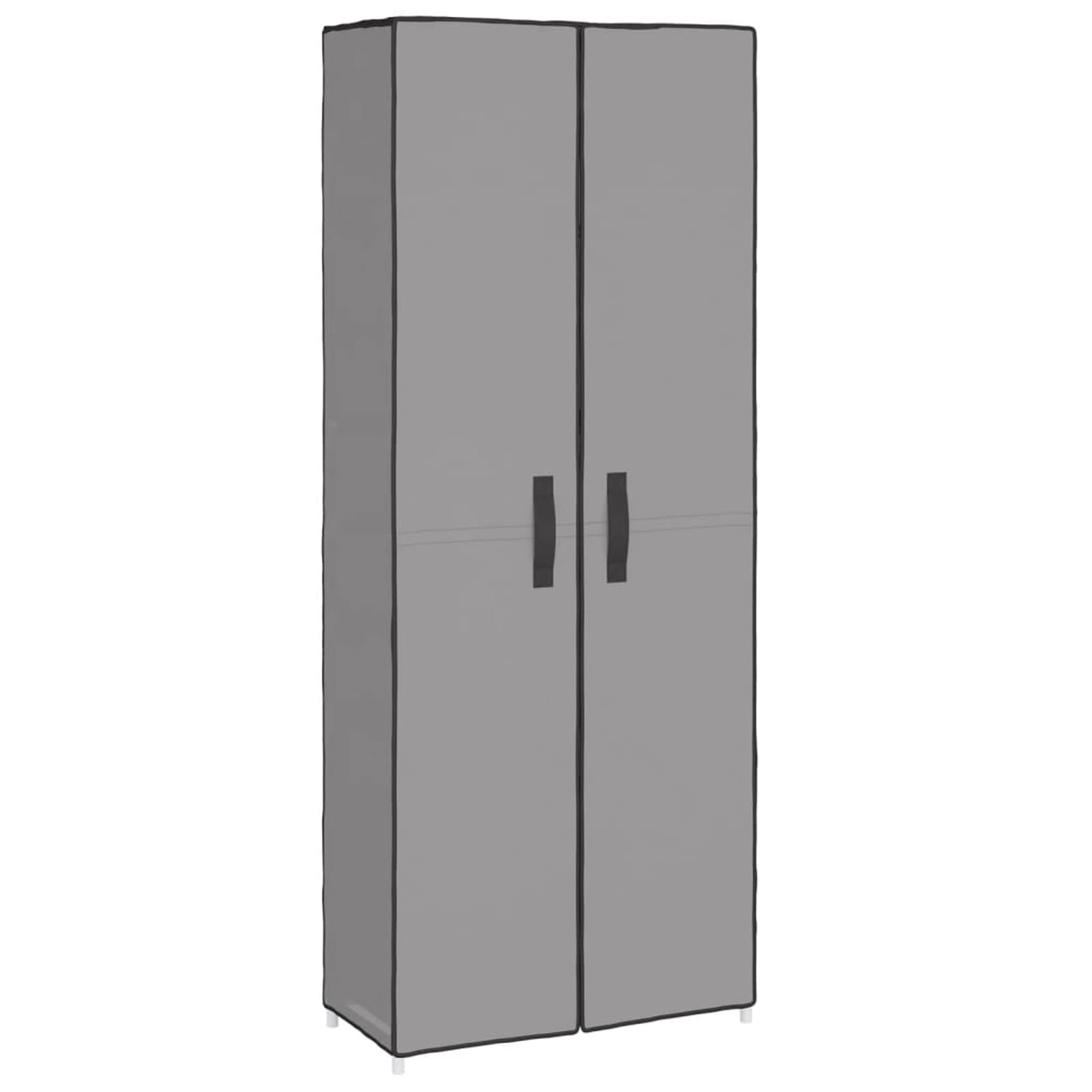 Zapatero Gris 60x30x166 cm Tela,Organizador de Zapatos,Armario de Almacenamiento con Estante for Calzado,Muebles for Pasillo de Casa(Grey)