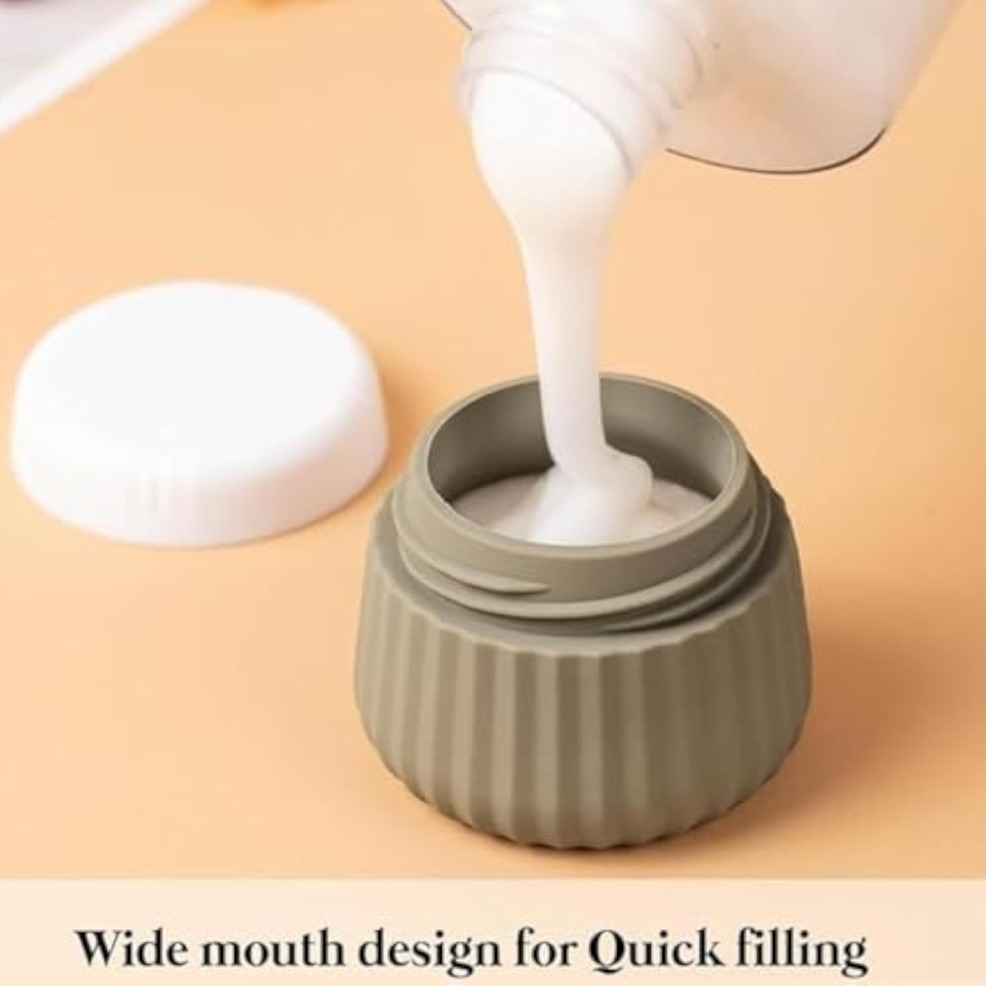 Travel Bottles Set - Leak Proof Silicone Squeezable Containers