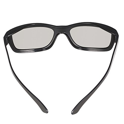 óculos 3d, Andoer Óculos 3D passivos lentes polarizadas circulares para TV polarizada Real D 3D cine