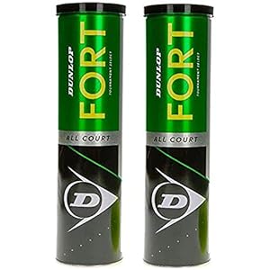DUNLOP Alle Hof Tennisbal (2x4can)