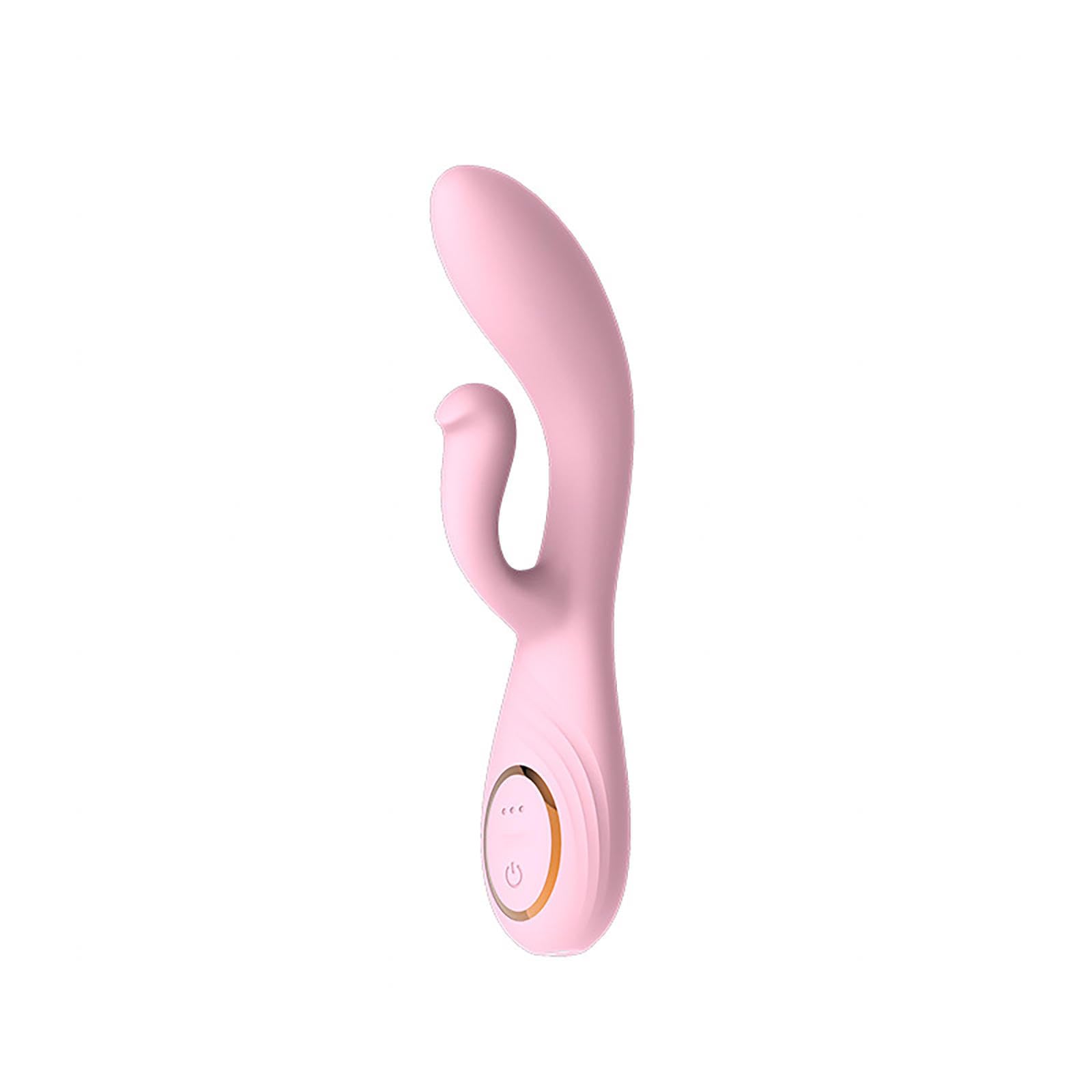 Vibratore G Spot Erotica Dildo Stimolatore Clitorideo Vibratore Massaggio punto G Vibratoreper Stimolatore Clitoride Femminile Dildo,Pink