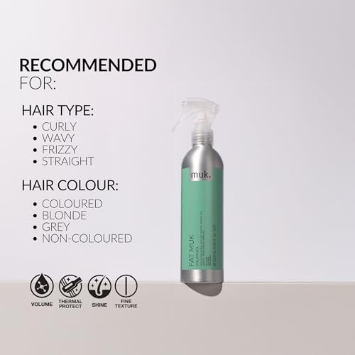 MUK Fat Volumiser spray para volumen y brillo cabello 250ml miniatura 5
