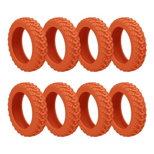 Luggage Wheel Silent,Colorful Silicone Luggage Wheel Covers - Colorful Silent Protection for Suitcases, Offices Chairs, Children's Beds, Freezers,