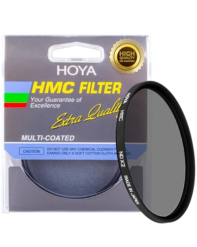 Hoya HMC NDX2 Screw-in Filter - 52mm ND Filter, 1-Stop Light Reduction - Multi-Coated for Glare-Free Image - Control Shutter Speed & Depth - Ideal for Waterfalls, Clouds & Bright Light Photography