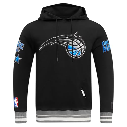 Image of Pro Standard Mens NBA Retro Classics Brushed Back French Terry Pull Over Hoodie