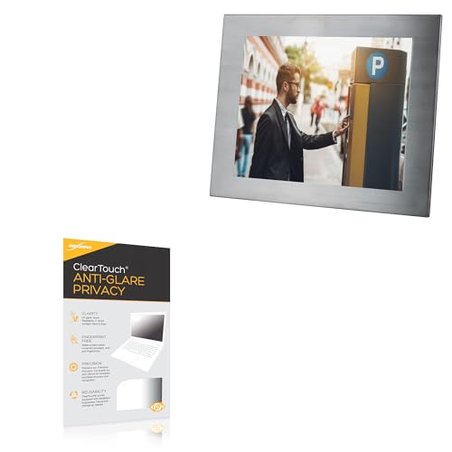 BoxWave Screen Protector Compatible with TRU-Vu SRMHXTRWP-12R-36 - ClearTouch Anti-Glare Privacy (2-Pack), Privacy Screen Protector Flexible Film Anti-Glare