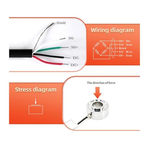 Capteur de pression de poids multi-applications avec cellule de charge à anneau