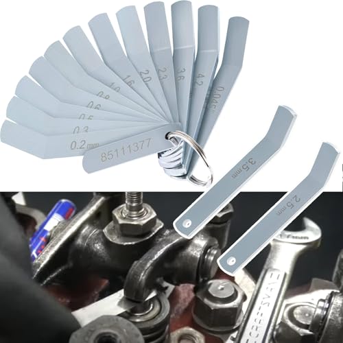 Feeler Gauge Jake Brake Tools for MP7 MP8 MP10 D12 D13 D16 Engine Intake and Exhaust Valve Adjustment Kit 88880053 88880052 85111377 14pc