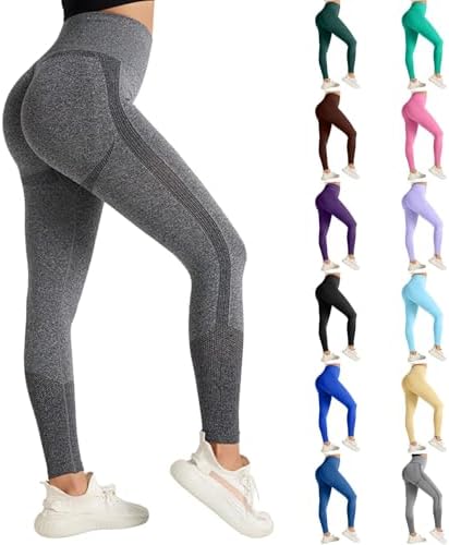 Resistance Band Leggings for Women, Body Sculpt Leggings, High Waisted Cellulite Legging for Yoga, Gym, Workout