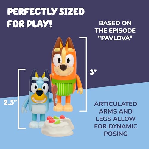 Bluey Chef Playset 51% Off - Only $7.20 for 4-Pack Toy Figures