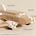 Le Toy Van – Wooden Toy Plane | Timeless Childs Play Toy with Spinning Propellers - Suitable for Ages 3+ Years