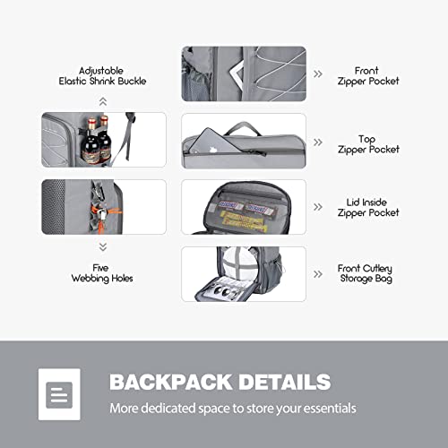 Maelstrom Mochila térmica de 35 latas à prova de vazamento, bolsa térmica macia isolada, refrigerado