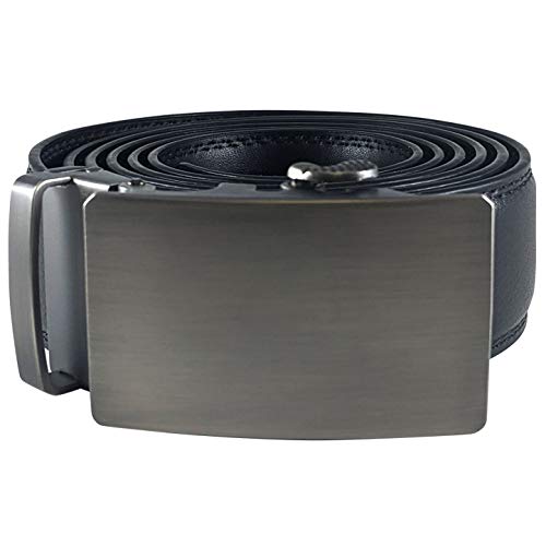 BESTA Men's Ratchet Belt, Real Leather Strap with Automatic Slide Buckle, Adjustable Dress Belt in Gift Box2