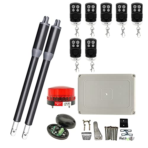 Motor Puerta Corredera, 20 0KG Accionamiento de brazos del abridor de la puerta de giro eléctrico con el control remoto múltiple Opcional Inicio Garaje Garaje Operador de puerta del operador Accionado