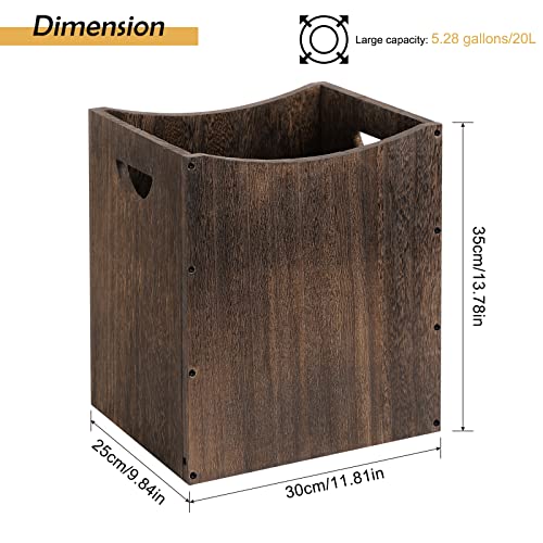Wood-Trash-Can-Rustic-Farmhouse-Style-Wastebasket-528-Gallon-Trash-Can-Medium-Garbage-Bin-with-Handle-for-Bathroom-Kitchen-Living-Room-Bedroom-Office-Trash-Can-1-Rustic-Brown