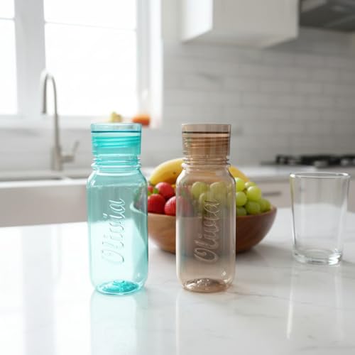 Image of Fridge Bottle Set | 350ml BPA Free Plastic Water Bottle | Hygienic, Leak-Proof, Food Grade, Non-Toxic, Odorless | Ideal for Home, Office, Travel & Fridge Use (multicolour, 350, Milliliters)