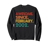 Photo Gallery awesome since february 2002 vintage february 2002 birthday felpa Photo Gallery awesome since february 2002 vintage february 2002 birthday felpa
