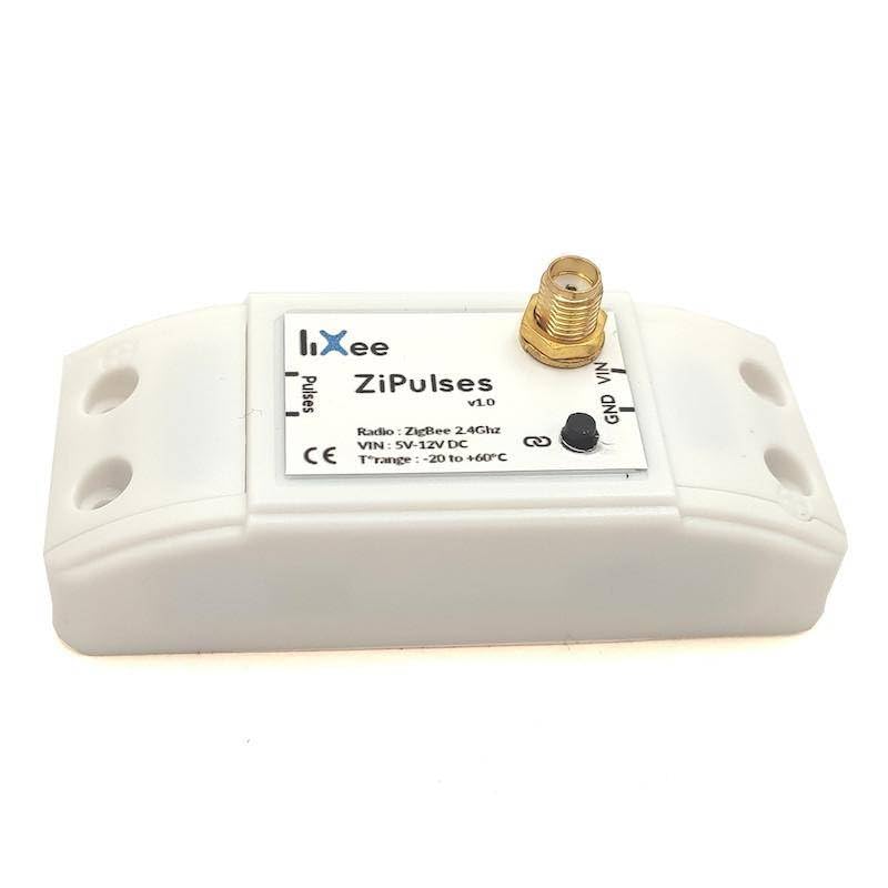 Compteur impulsions Zigbee 3.0 (eau, gaz) - ZIPULSES - Lixee