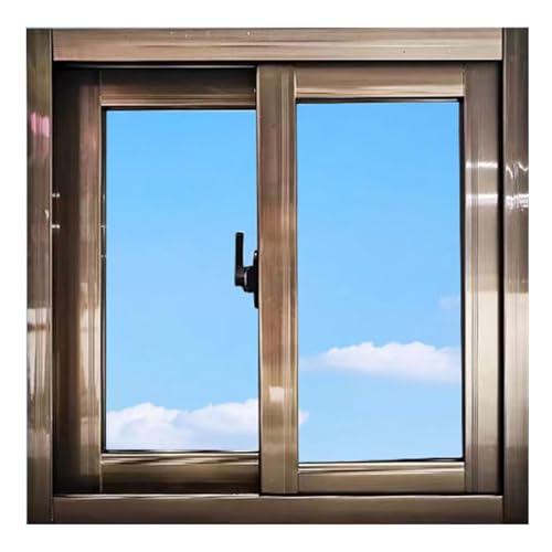 Ventana de aluminio y cristal templado resistente con acabados robustos para el hogar 4