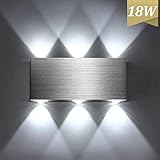 Leistung: 18W, Spannung: AC85v ~ 266v, Farbtemperatur: 6000-6500K Kaltweiß, LED Stücke: 6, aus hochwertige und extrem Helle LEDs, niedriger Energieverbrauch, kein Blitz, Augenschutz.