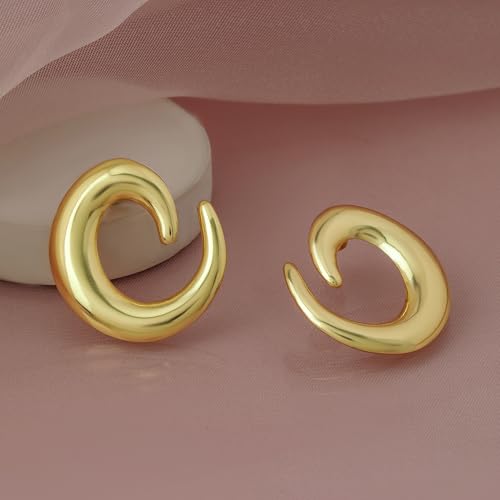 Image of Rubans Earrings Unique Design & Shapes Stylish Trendy Jewellery Gift for Women & Girls