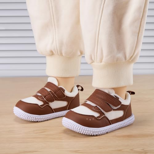 Image of BMCiTYBM Baby Shoes Boy Girl Infant Sneakers Non-Slip First Walkers 6 9 12 18 24 Months