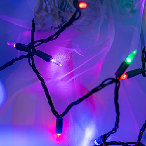 Yuletime BMD-L-100E/2F Multicolor Led Christmas Lights 200 Count 50 Ft thumb #3