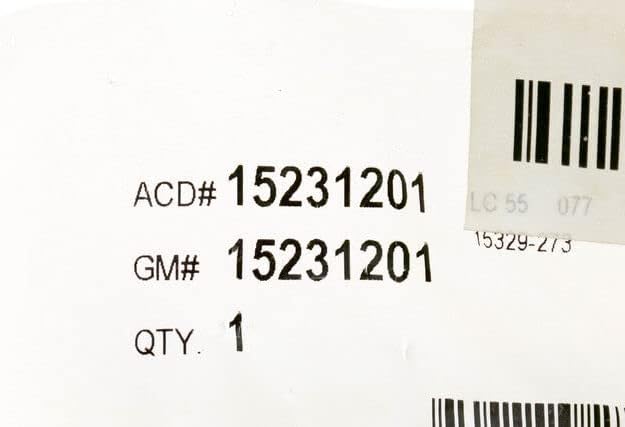 Genuine GM Parts - (S Flasher (15231201)