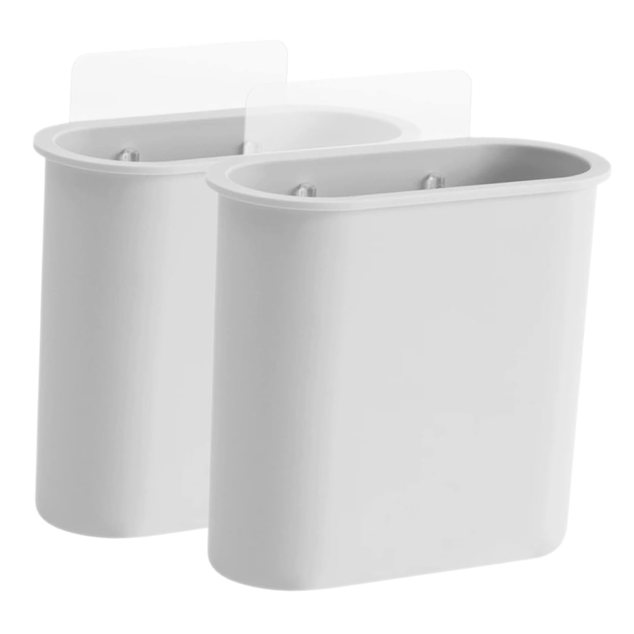 MAGICLULU 5 Set Di Mensole Galleggianti Per Bagno Porta Spazzolini Da Denti A Parete Organizer in Plastica Per Lavandino 2 Pezzi * 5
