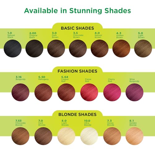 Nisha Creme Hair Color, Permanent Hair Colour Flame Red, Silky & Shiny 100% Grey Coverage Rich Bright Long Lasting Hair Colouring For Ultra Soft Deep Shine Hair Dye (Pack of 1)