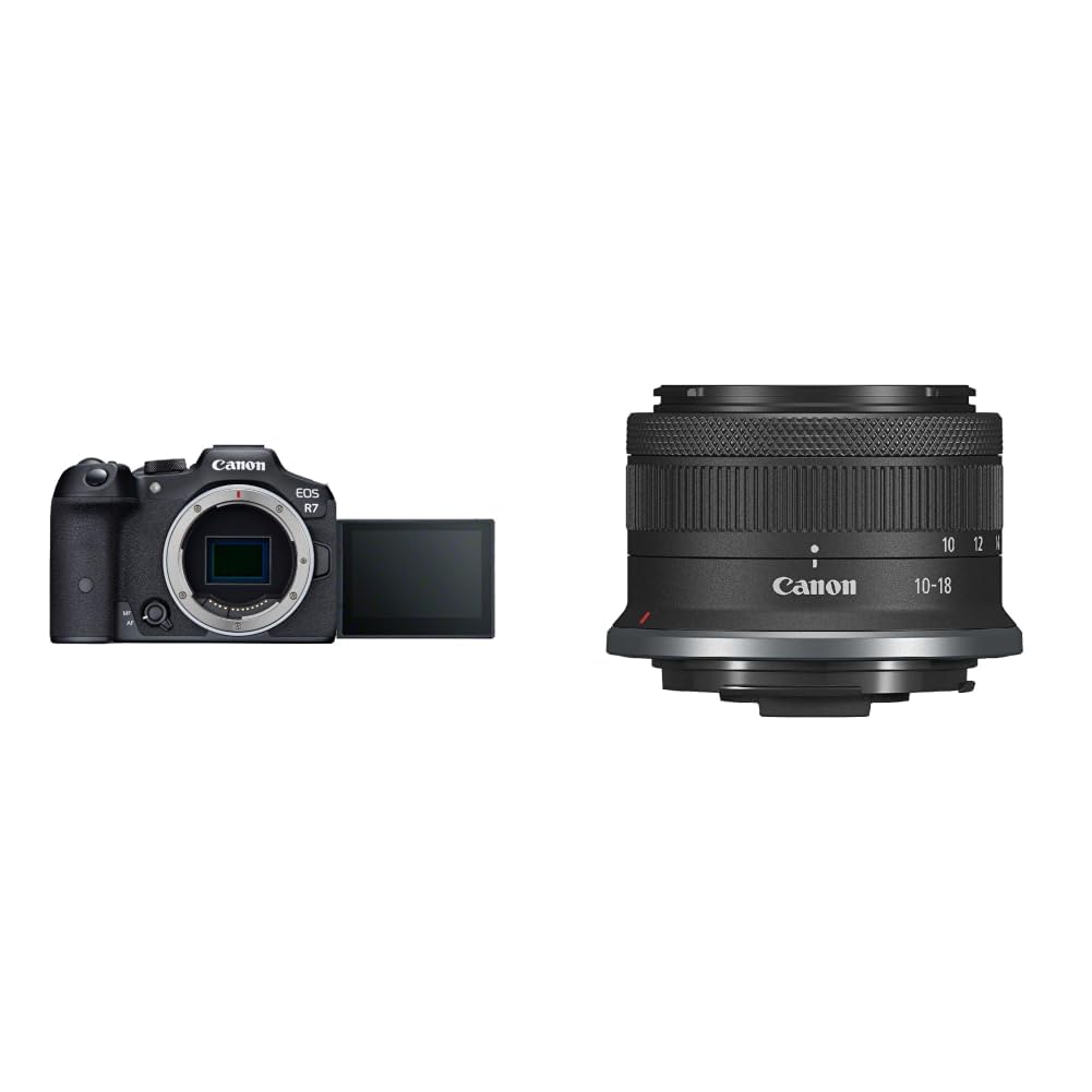 Canon EOS R7 (Corpo) + Obiettivo RF-S 10-18mm F4.5-6.3 IS STM