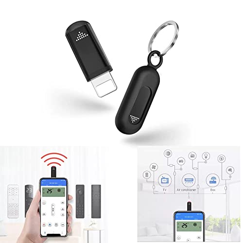 Image of Careflection || Mini Smartphone IR Remote Controller Adapter for iPhone /iPad mini Infrared Universal Control All in One AC /DTH /TV /DVD /STB /Fan (iOS-Lightning)