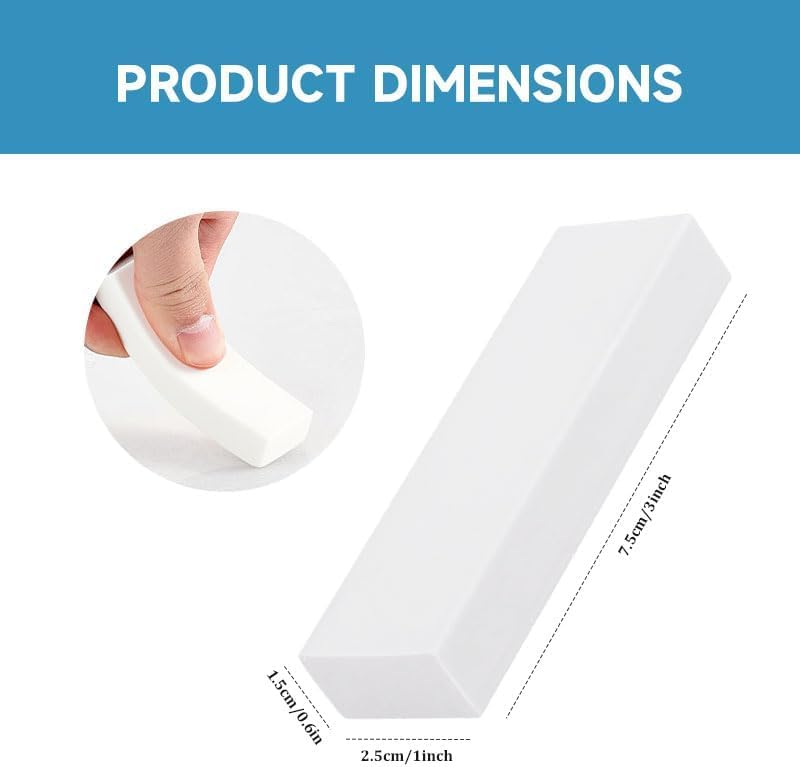 White Shoe Cleaning Eraser for Cleaning Scratches Stains Removing Discoloration from Sneakers, Leather Shoes, Sports Shoes, Casual Shoes,Boots