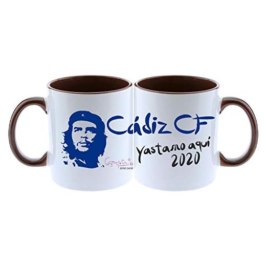 CARAJOTE Taza Serie Cadiz CF Che Guevara Yastamosaqui 2020
